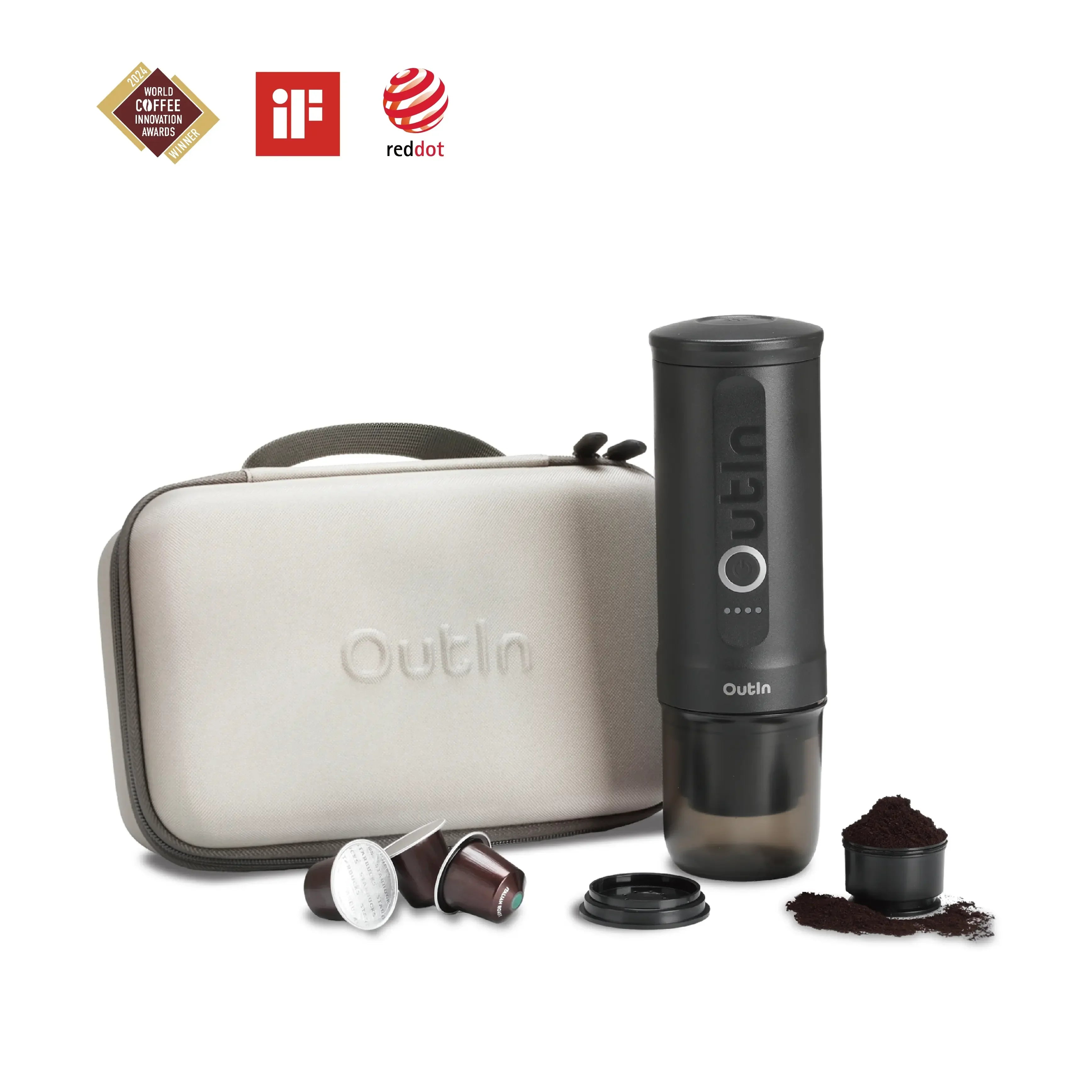 Traveler Espresso Gift Set (Space Grey)