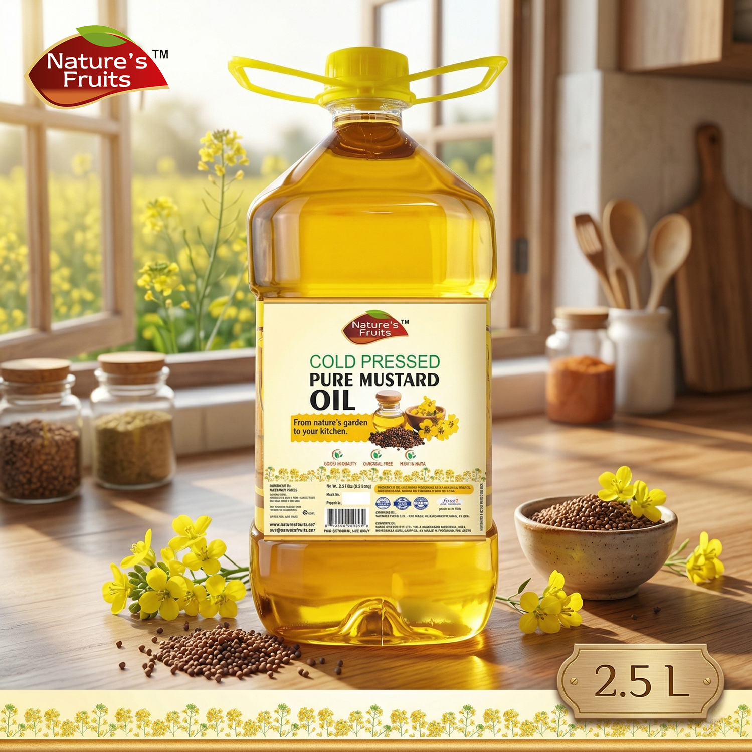 Pure Mustard Oil