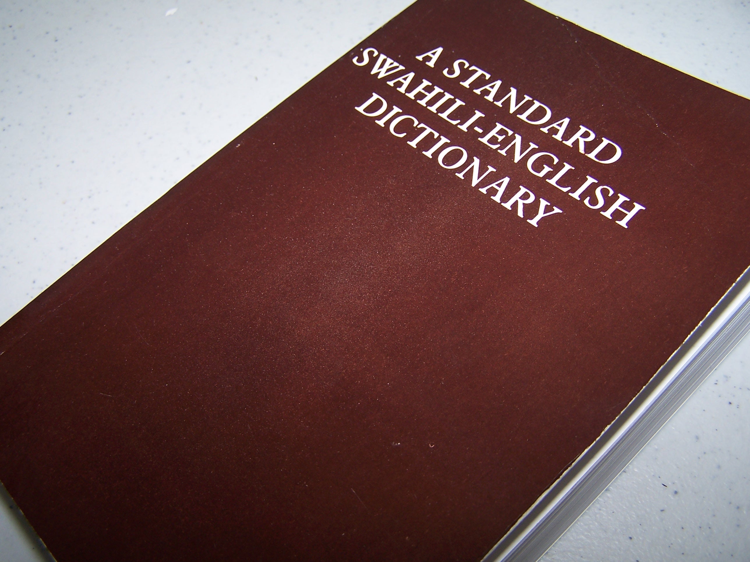 SWAHILI ENGLISH DICTIONARY