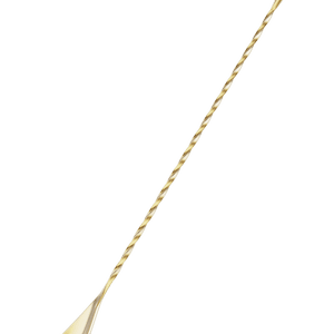 COCKTAILIER 12" Bar Spoon - Left Handed - Gold