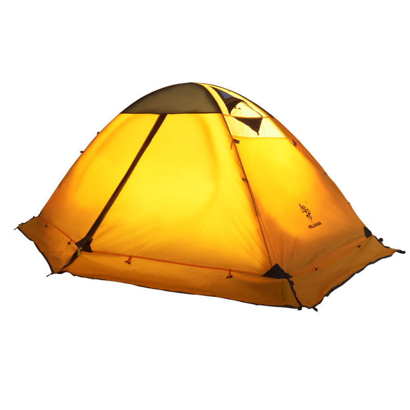 Outdoor Camping Tent - Double-Layer Aluminum Pole Design for Superior Durability