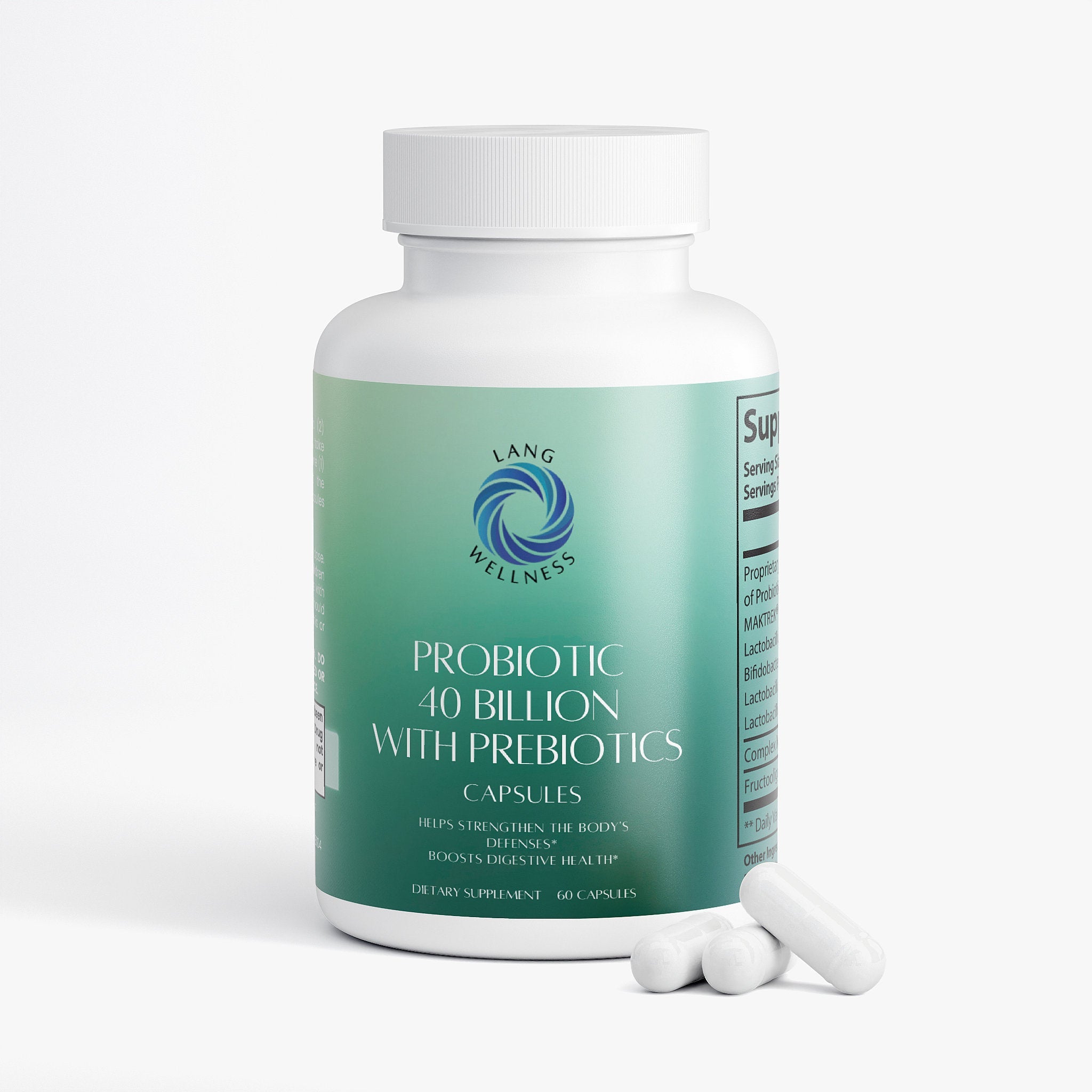 Probiotic 40 Billion with Prebiotics
