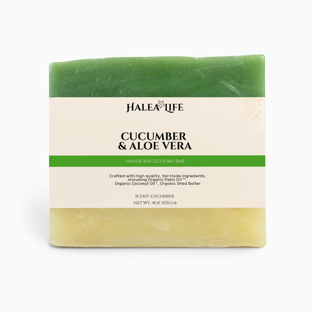 Cucumber and Aloe Vera Soap Bar