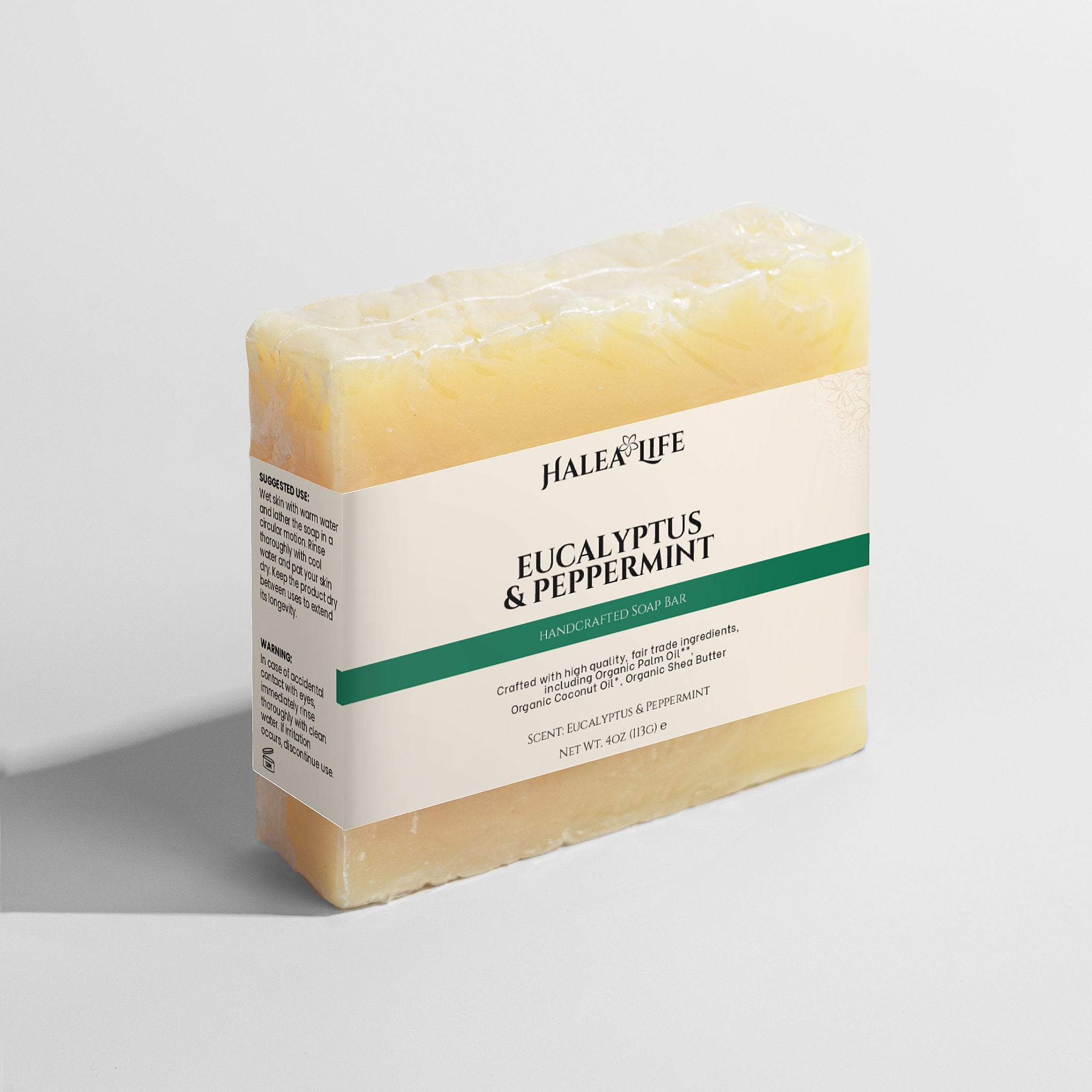 Eucalyptus and Peppermint Soap Bar