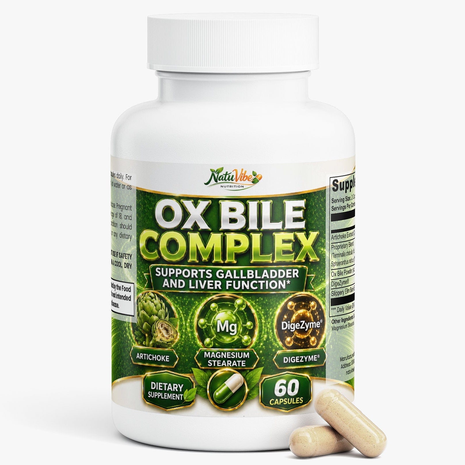 Ox Bile Complex 60 Caps