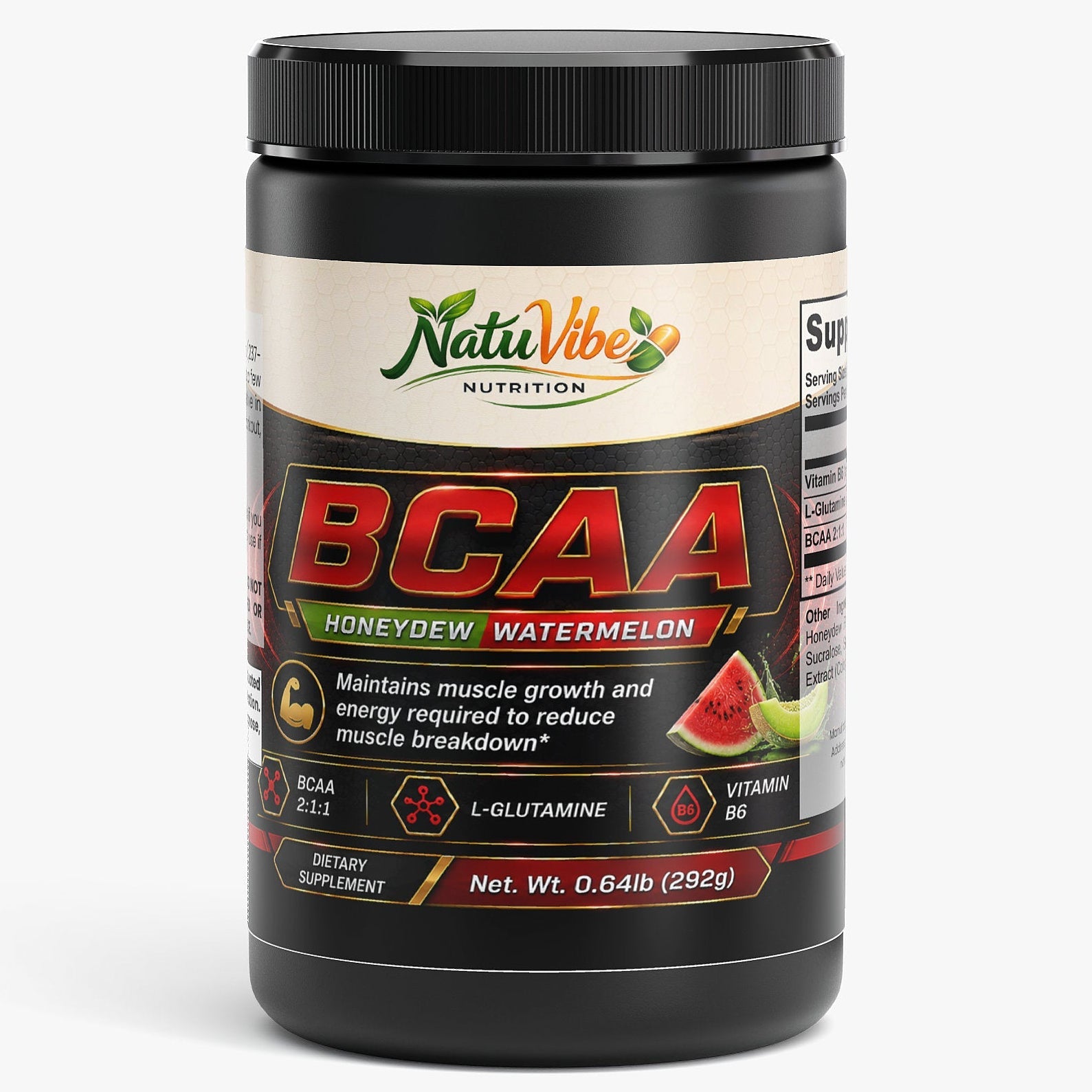BCAA Post Workout Powder (Honeydew/Watermelon)