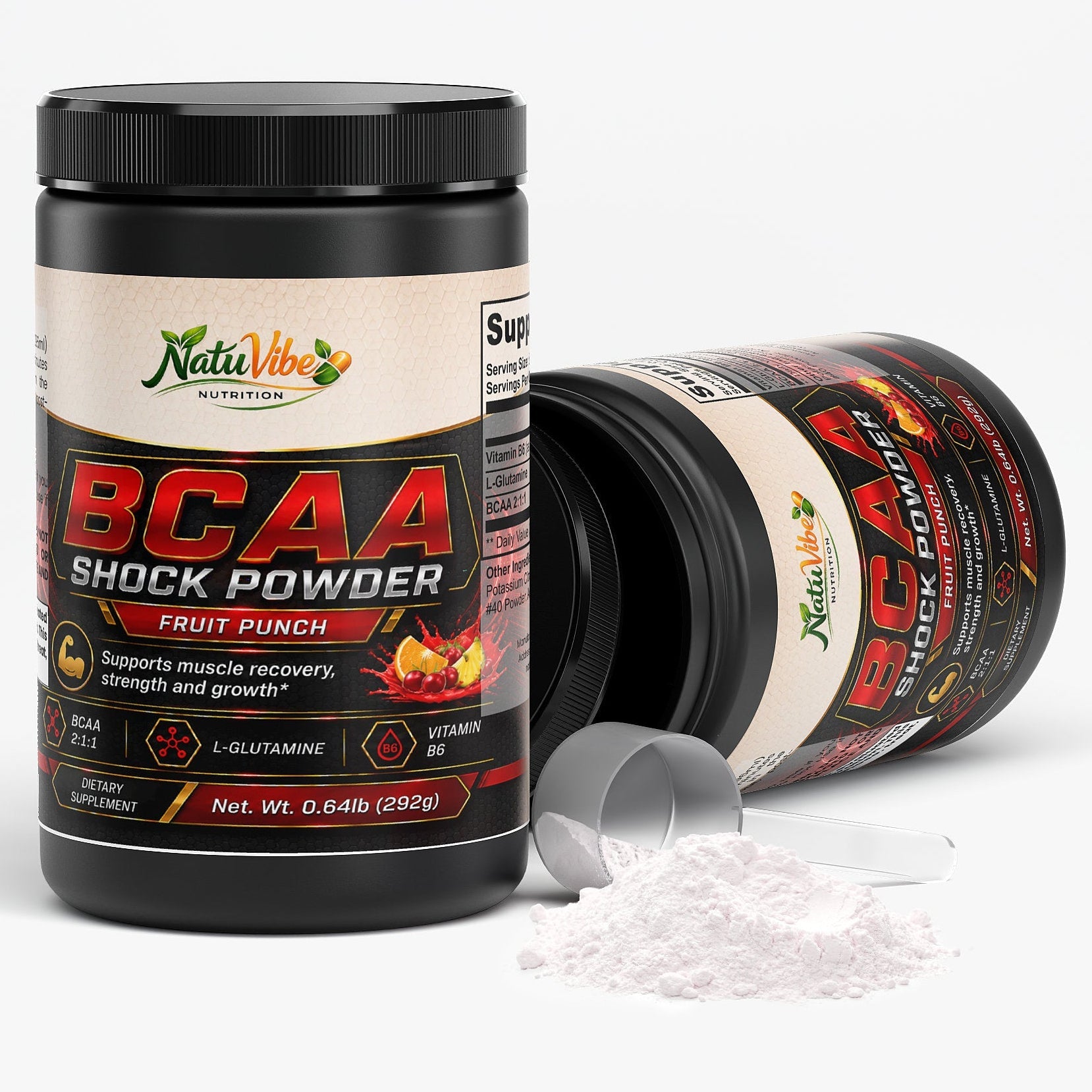 BCAA Shock Powder (Fruit Punch)