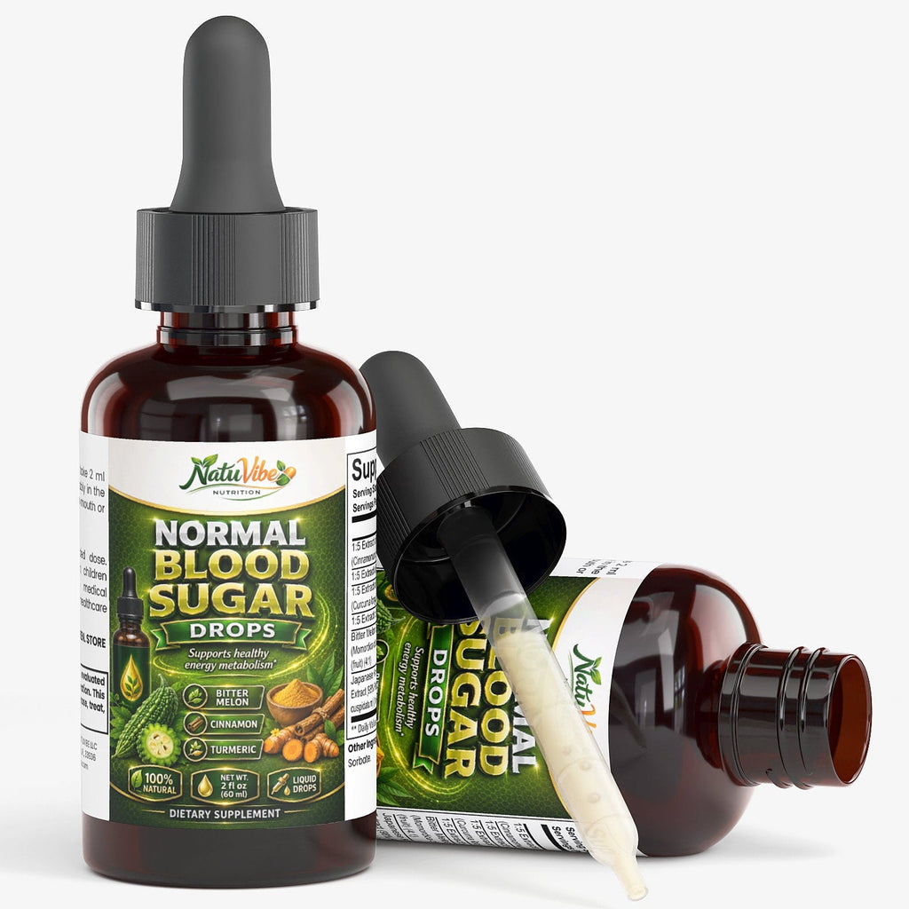 Glucose Wellness Liquid Drops – Cinnamon & Bitter Melon 60ml