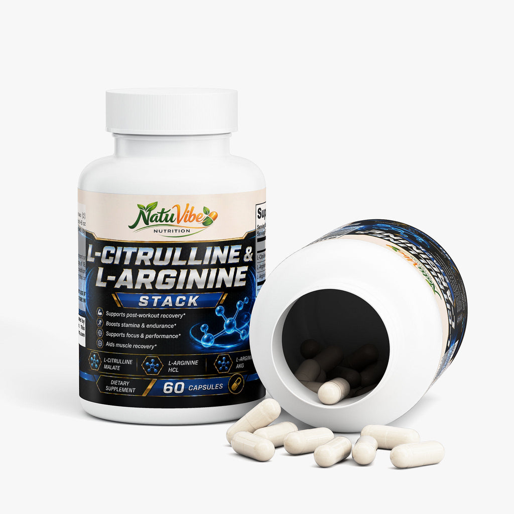 L-Citrulline & L-Arginine Stack 60 capsules