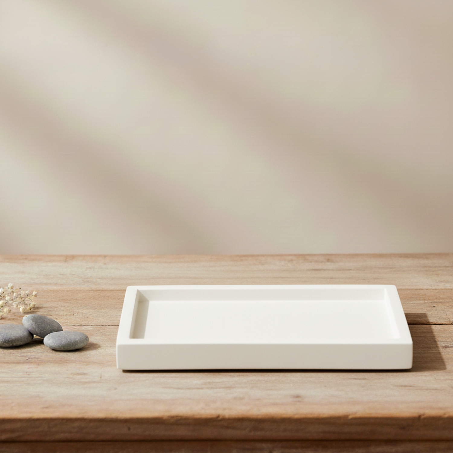 Minimalist Concrete Tray with Clean Modern Design – Nest Series