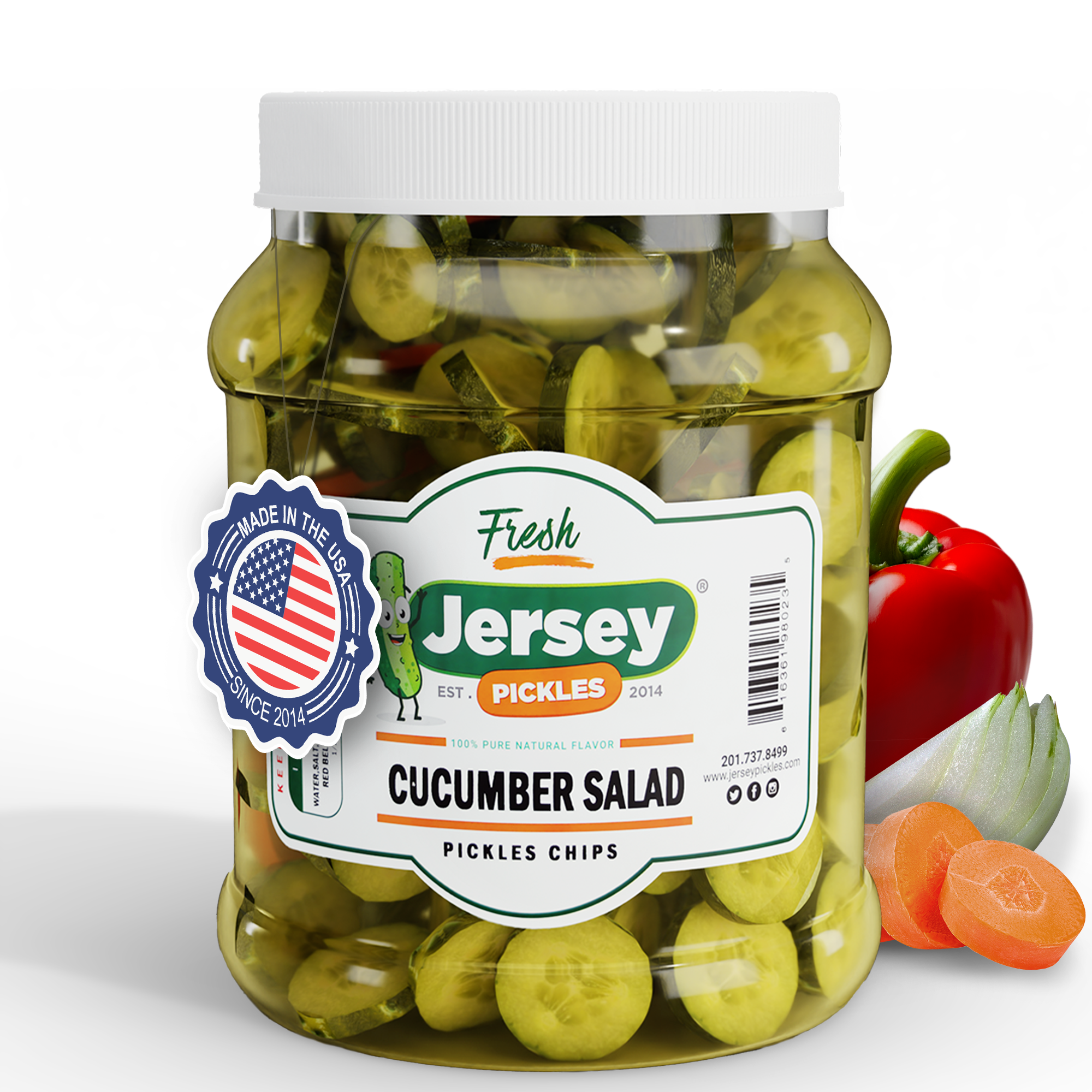 Pickled Cucumber Salad (sweet)