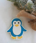 Cozy Penguin Handpainted Bathbomb Winter Stocking Stuffer