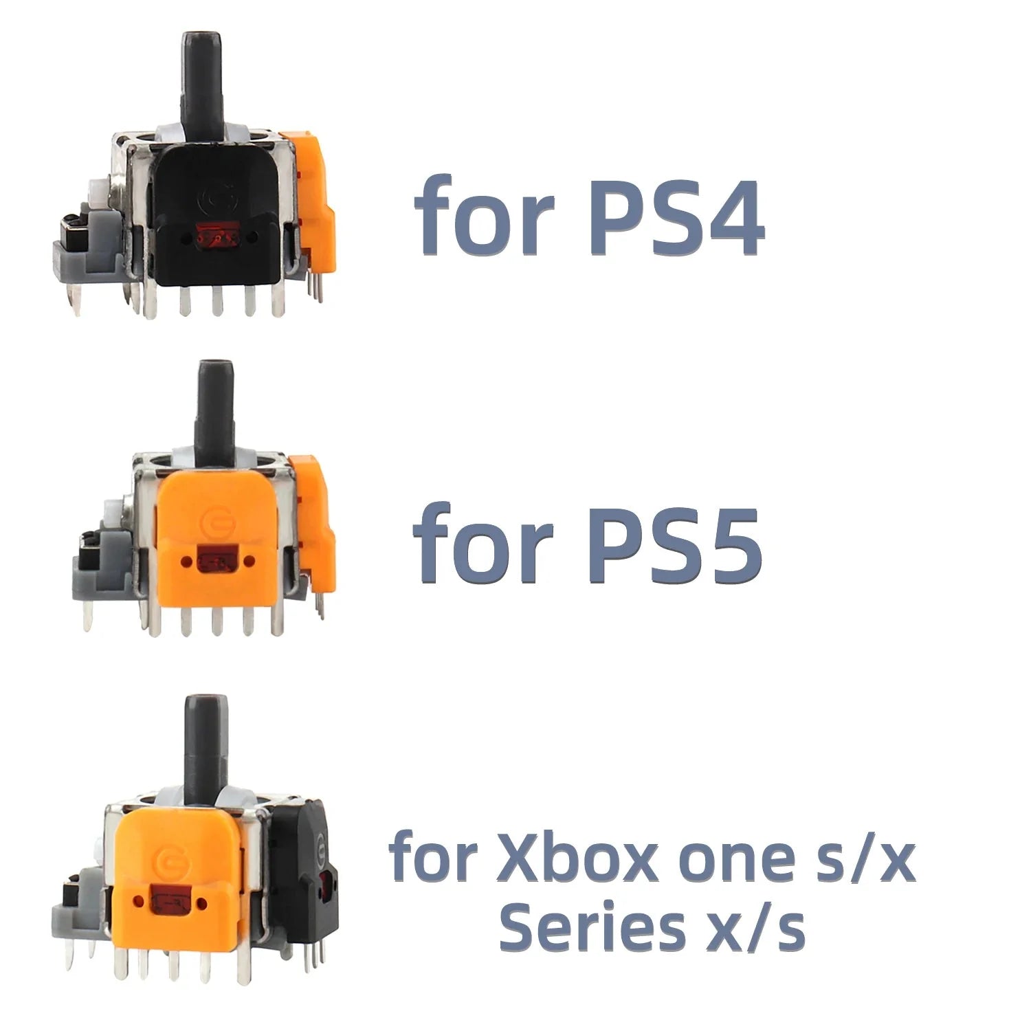 Hall Effect Joysticks for Controller Repair | 2 Pack Replacement