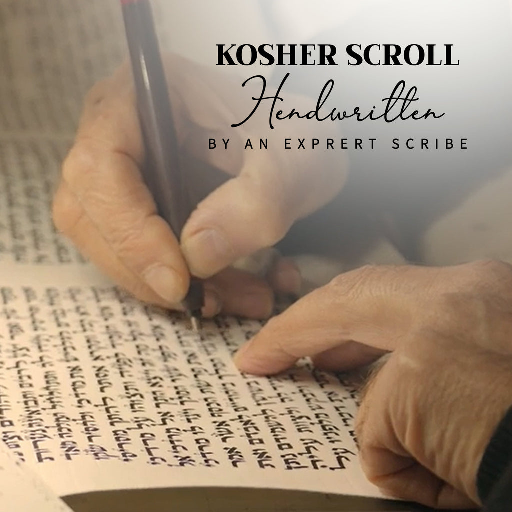 Mezuzah with Kosher Scroll – Transparent Minimalist Design with a Classic Touch