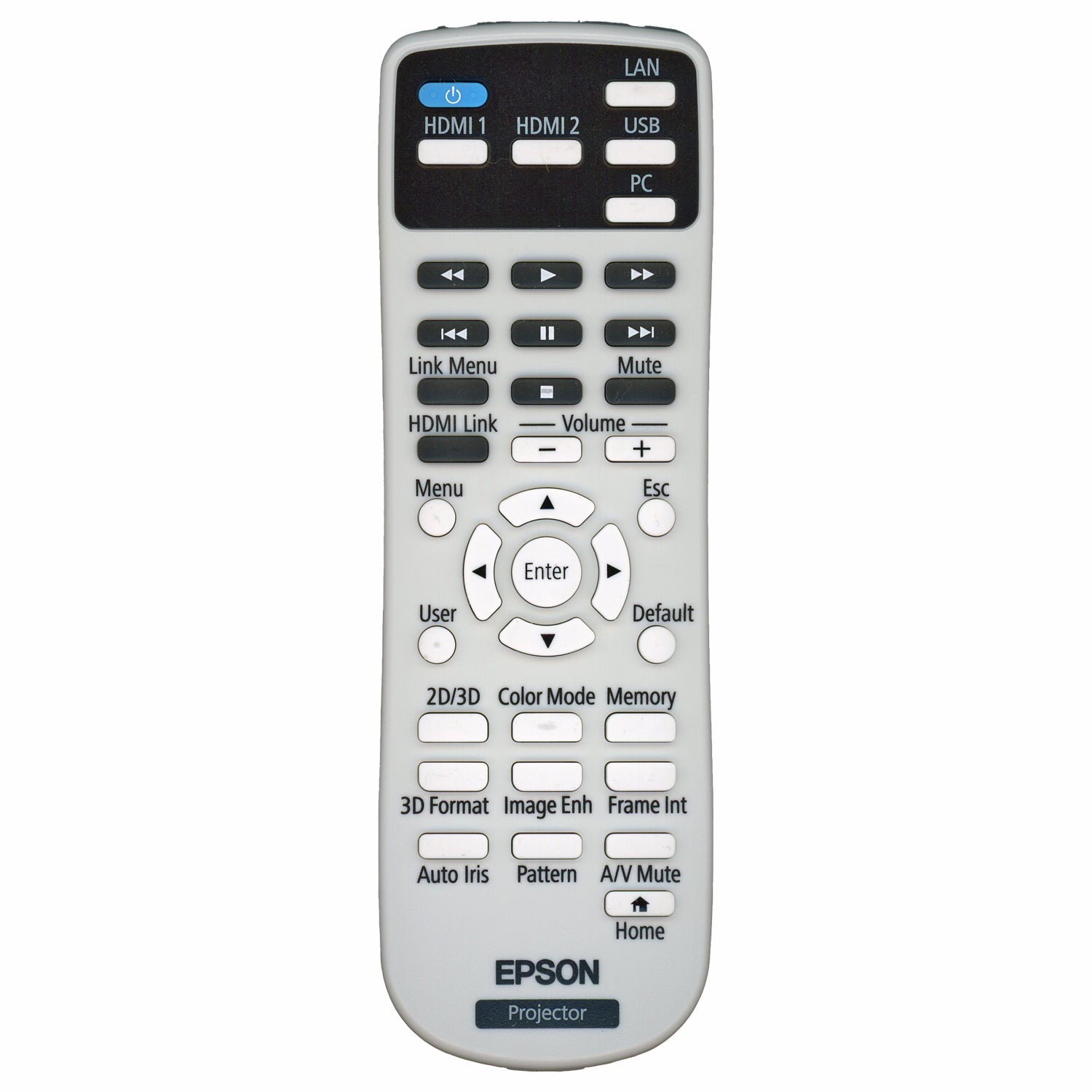 Substitute for Epson 2181830 Projector Remote Control [RR3720]