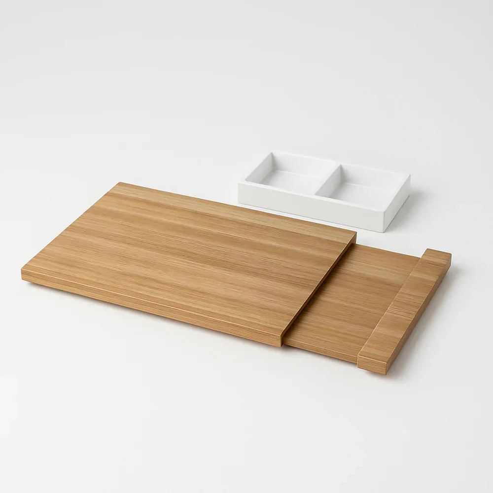 Modern Wooden Serving Board – Creme Series
