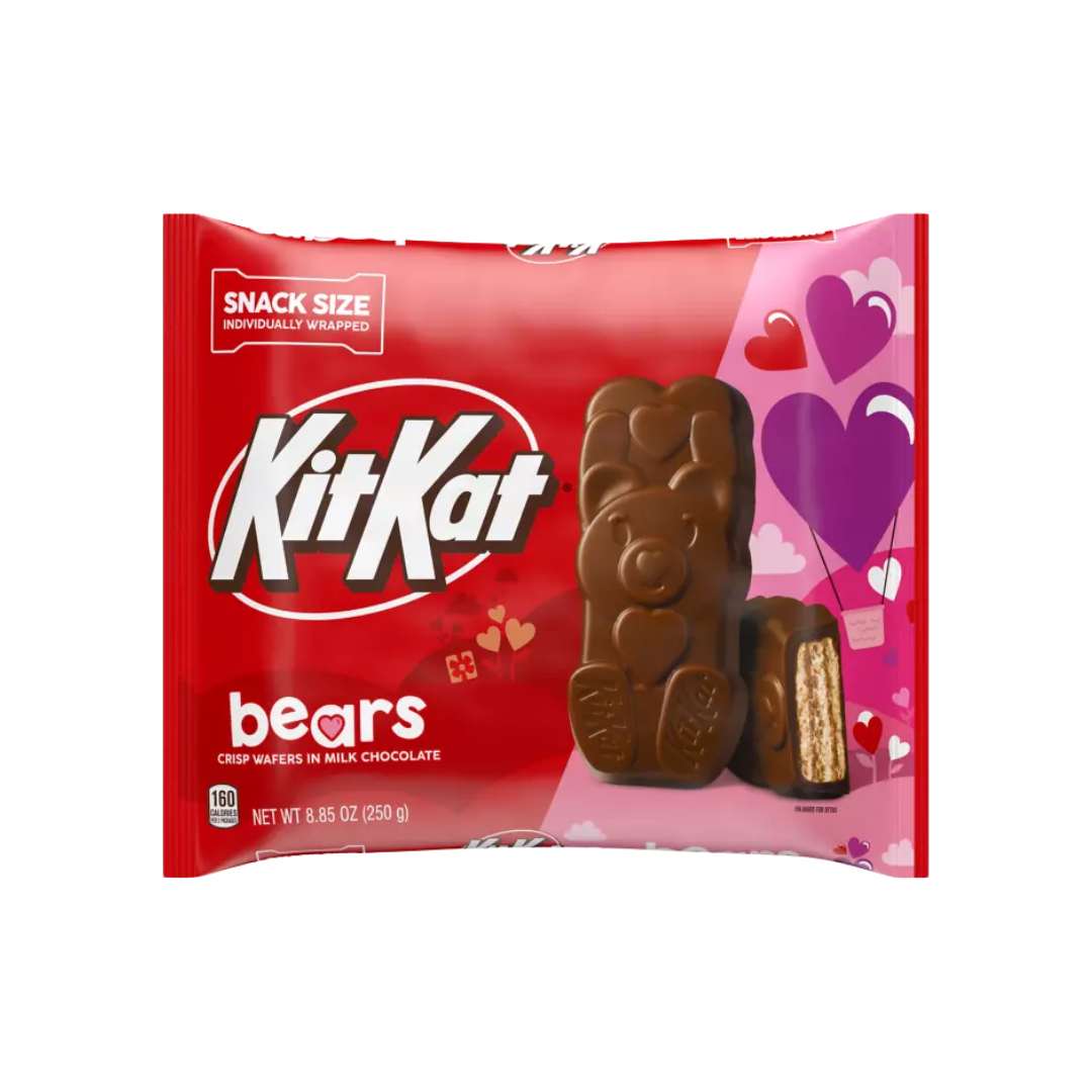 Kit Kat Milk Chocolate Crisp Wafer Bears Snack Size (8.85oz)