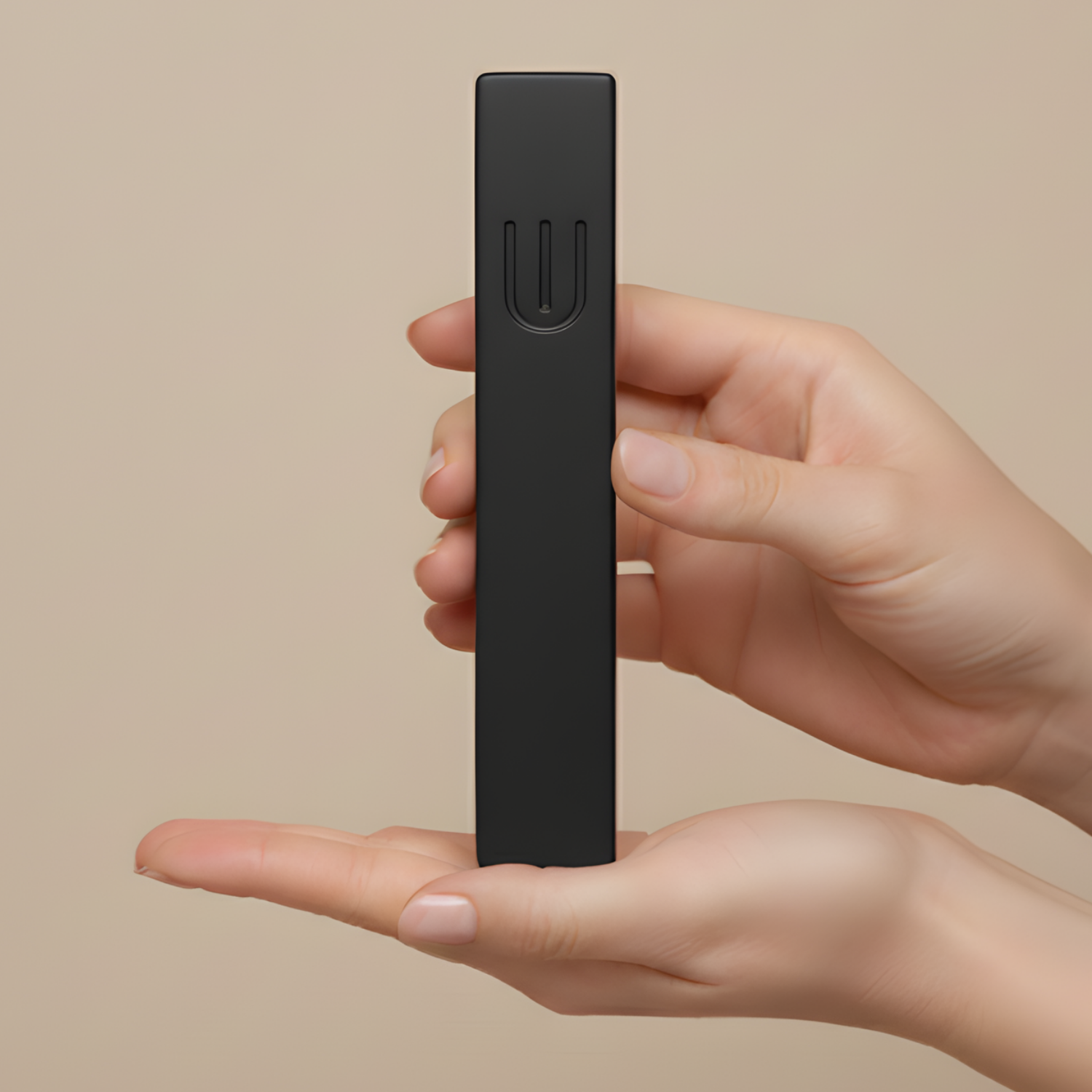 Sculpted Concrete Mezuzah with Clean Architectural Lines – Timeless Collection