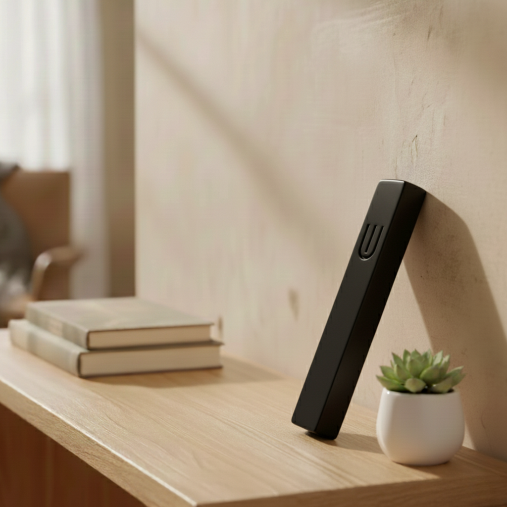 Sculpted Concrete Mezuzah with Clean Architectural Lines – Timeless Collection