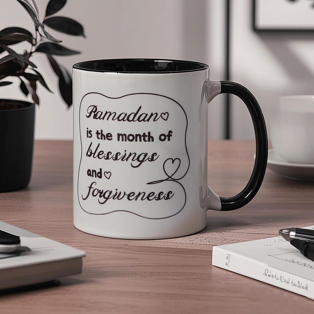 3D Thermal Transfer Printing Pixel-Perfect Muslim Photo Mug Cup(MC01)