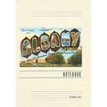 Vintage Lined Notebook Greetings from Albany - Paperback