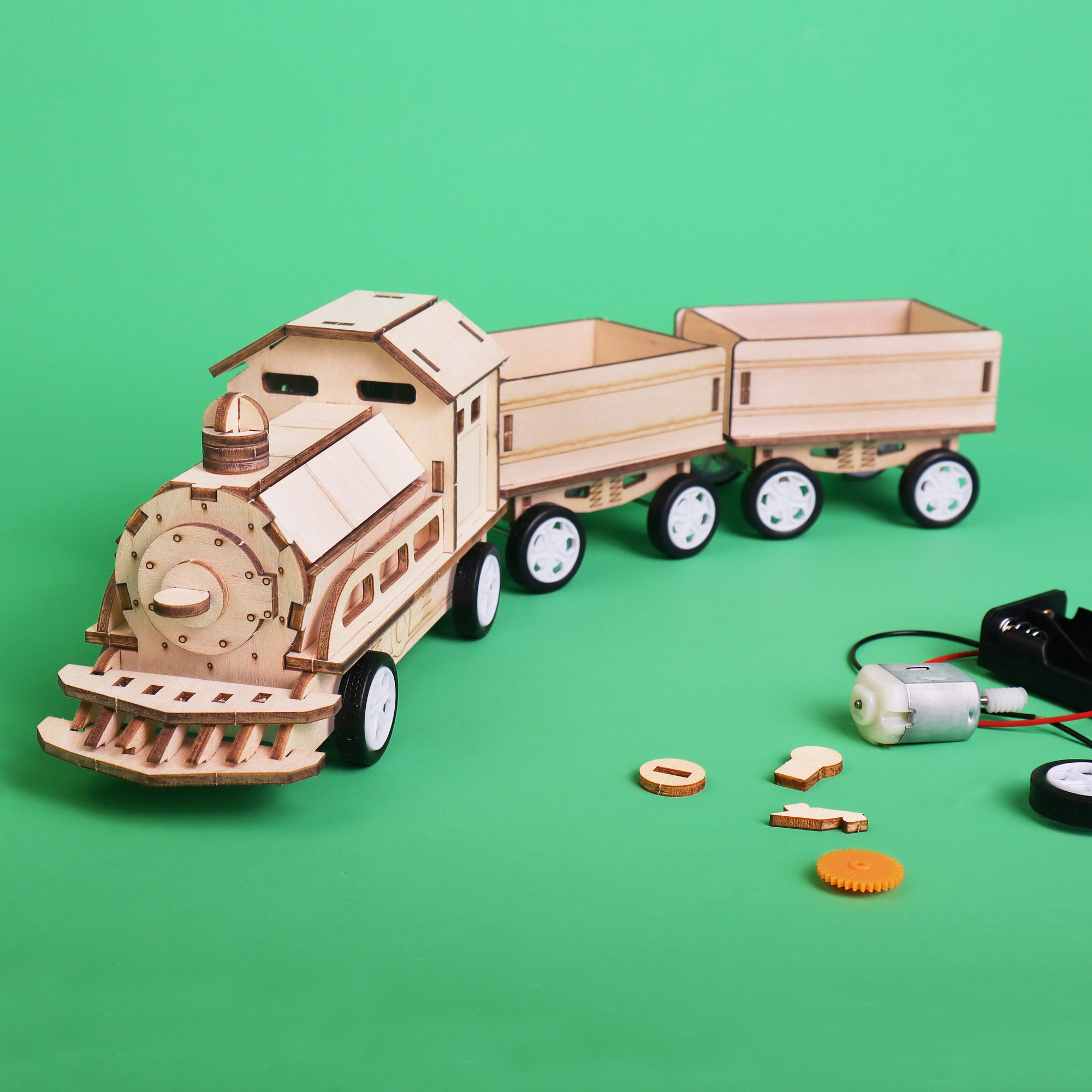 Train DIY Kit, Educational STEM Toy