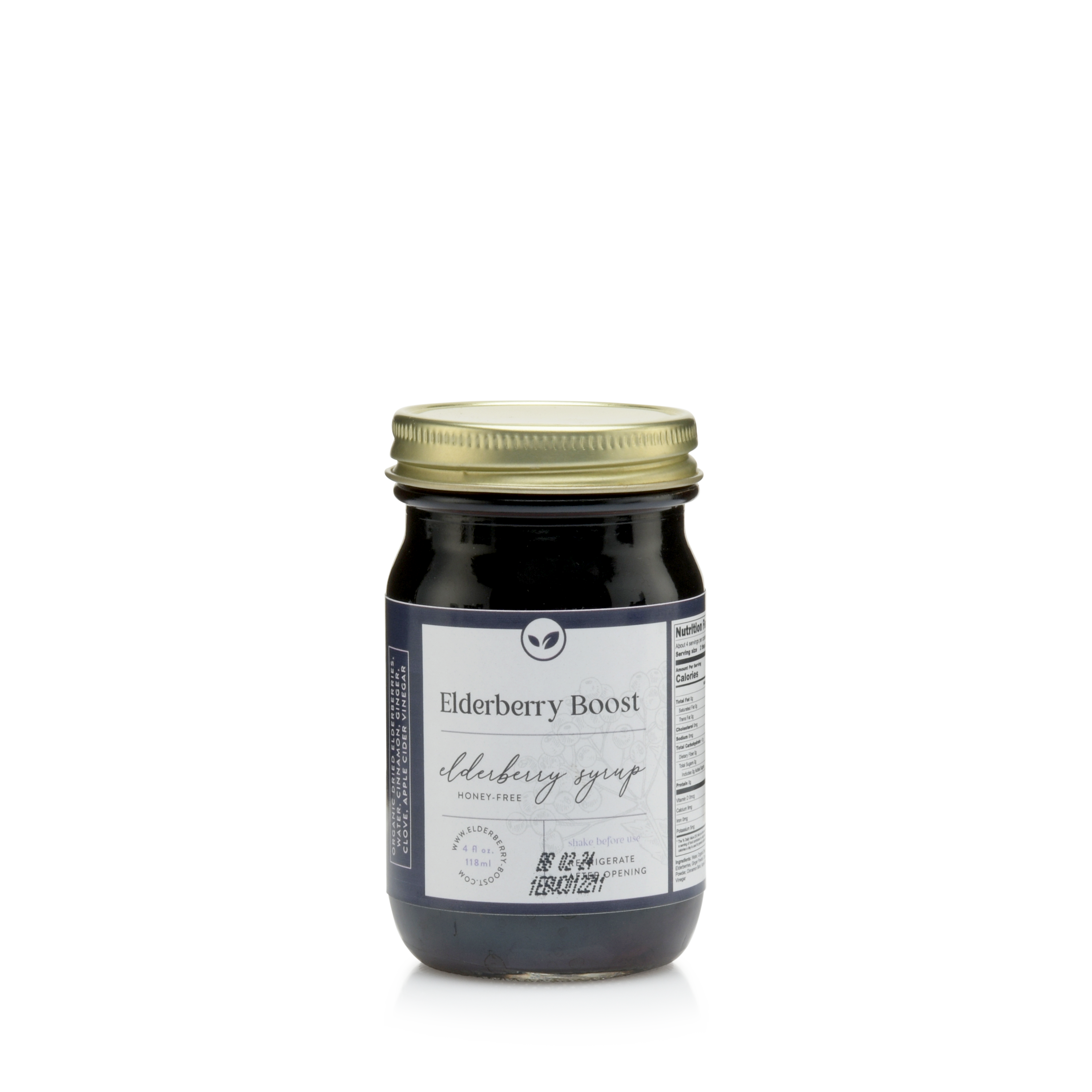 Elderberry Boost (4 oz) Honey-Free