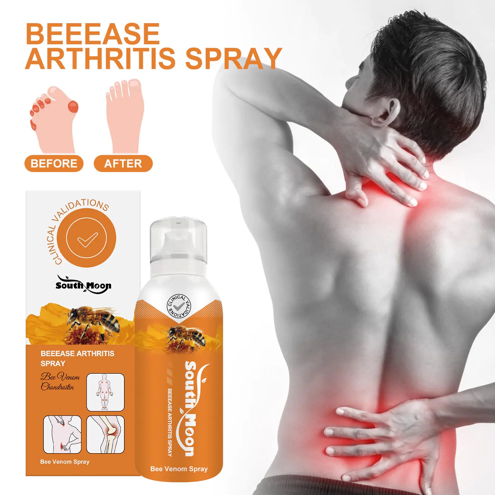 South Moon Joint Relief Spray for Pain and Care