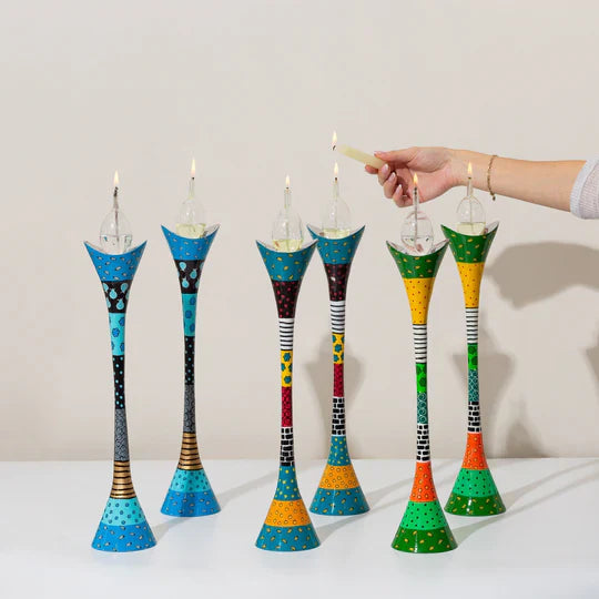 Luxury Handcrafted Candle Holders – Premium Curved Series