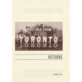 Vintage Lined Notebook Greetings from Toronto - Paperback