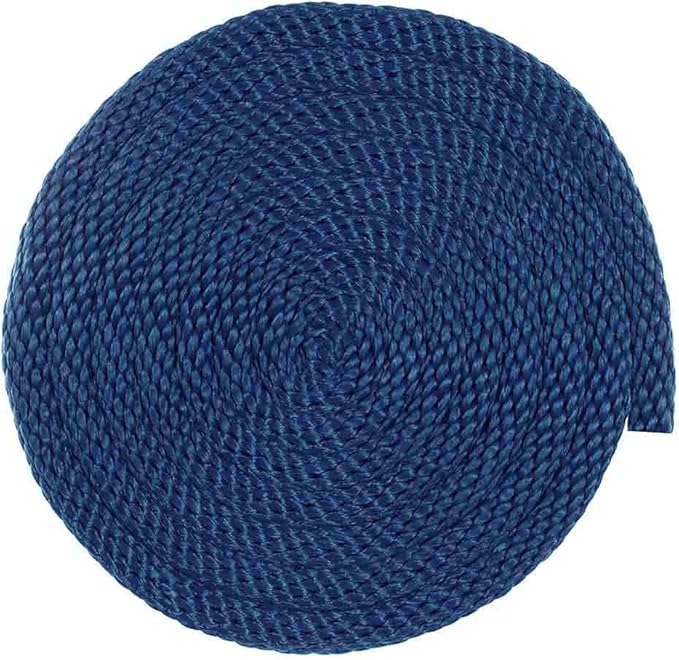 Rope and Cord Solid Braid Multifilament Polypropylene Rope- 5/8 Inch- Over 20 Colors
