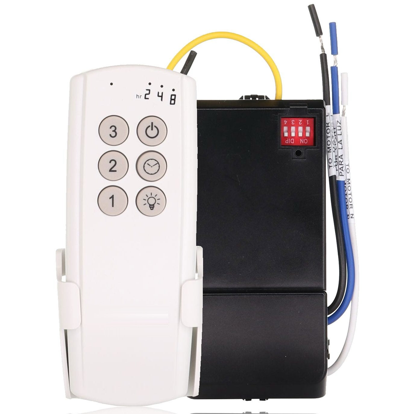 Substitute for Hunter 99394 IN2TX37 Ceiling Fan Remote Control [63T-AC83T-KIT]