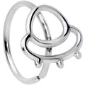 20G 5/16 Alien Spacecraft UFO Seamless Circular Ring