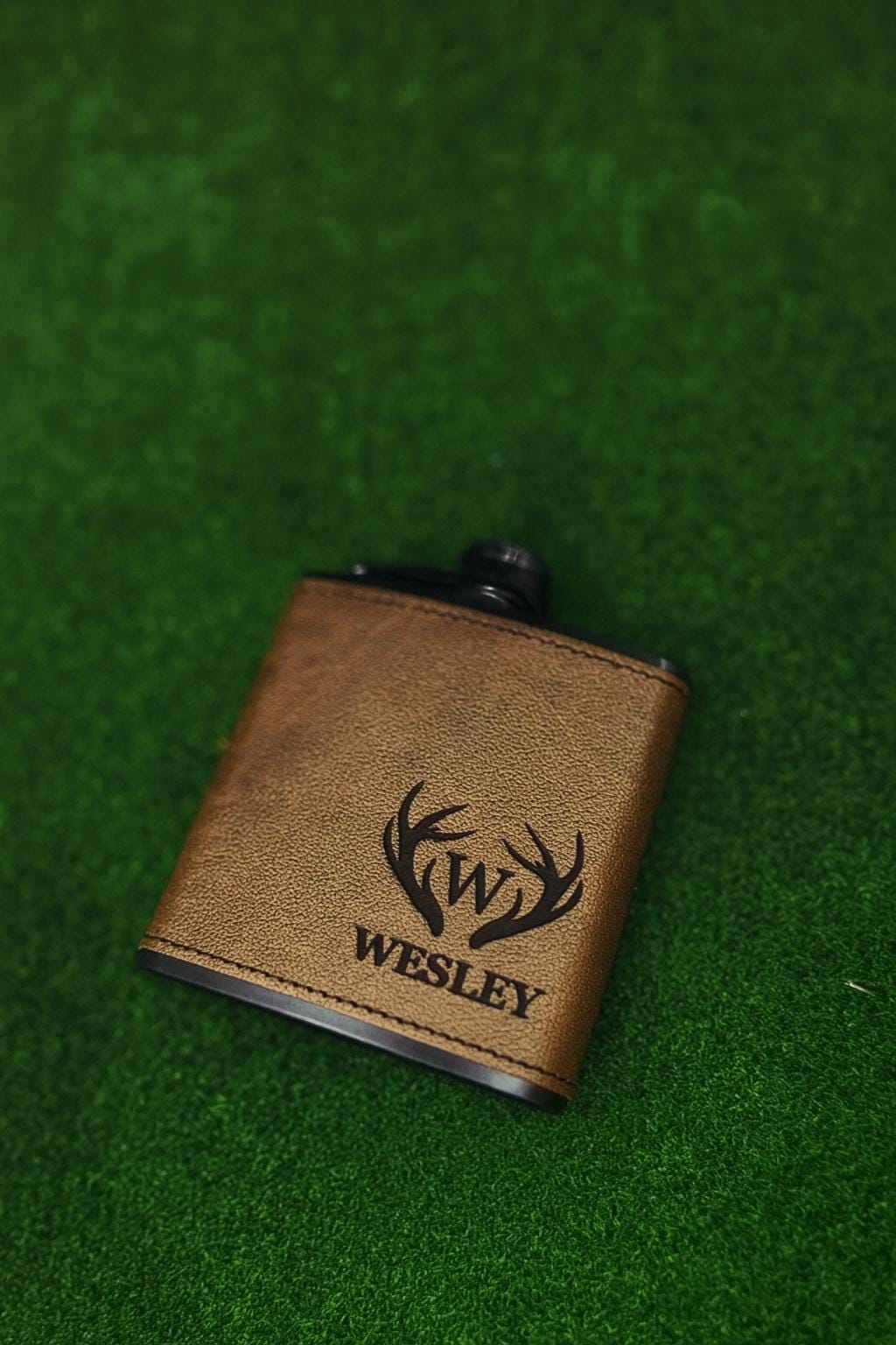 Personalized Leather Flask , Engraved Stainless Steel Flask, Leather Flask, Flask Personalized, Flask Leather, Flasks