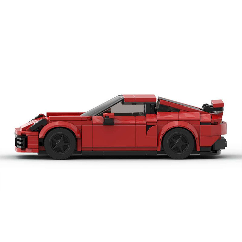 Small Particles Suit  Turbo Speed 8 Grid Building Blocks Racing Car
