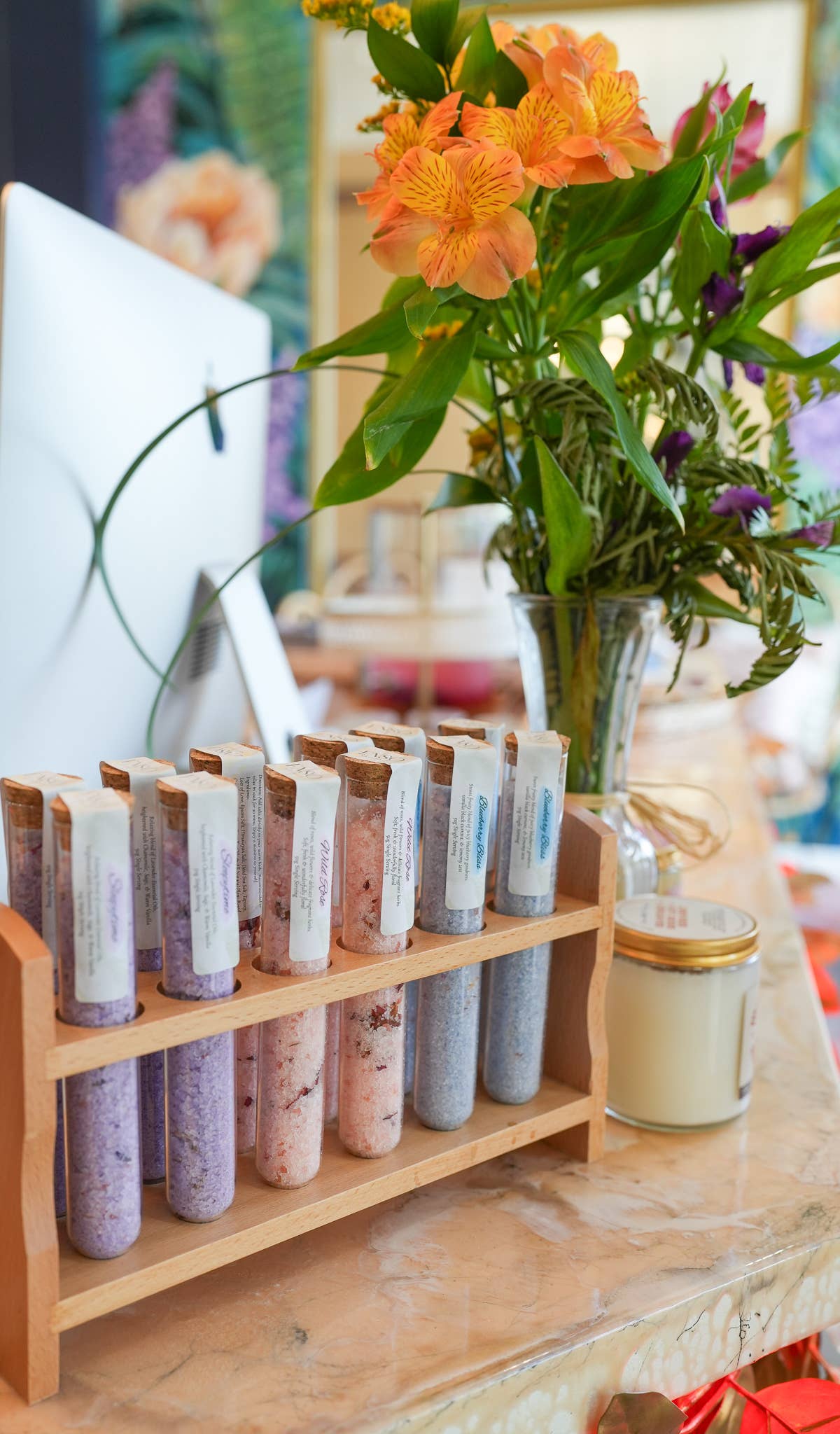 Sleepy Time Handcrafted Soaking Salt - Minerals + Botanicals