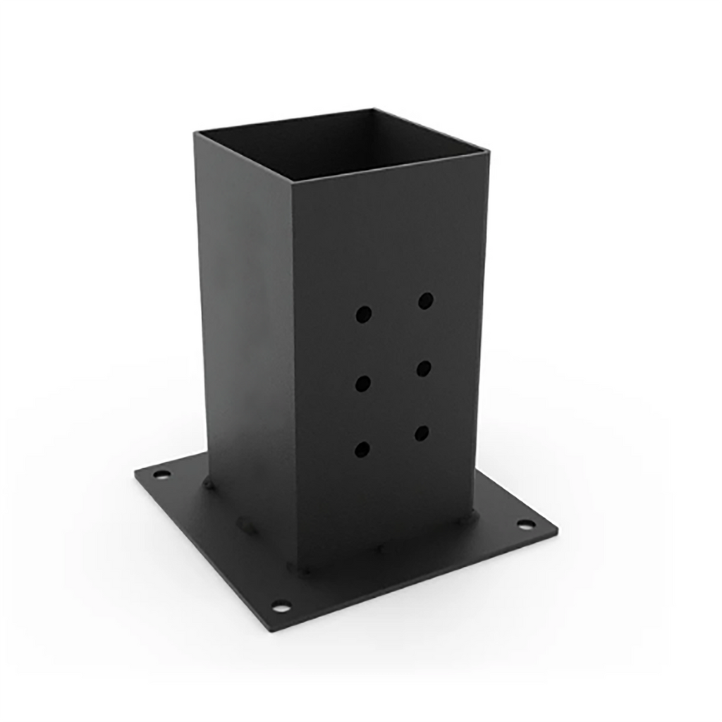Post Base and Wall Mount Bracket for 6X6 Post, 6x6 Support Bracket, 6x6 Pergola Bracket, 6 inch Post Bracket, 6 x 6 Post Base