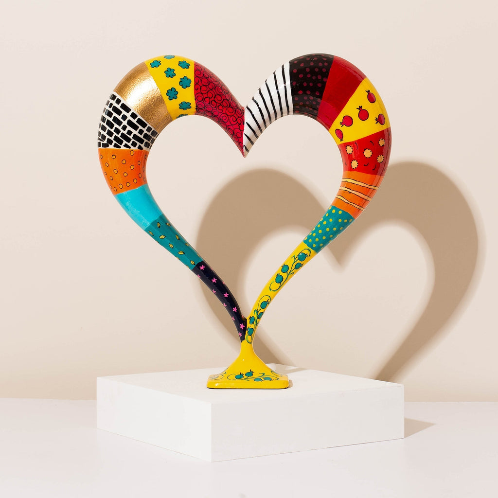 Decorative Heart Sculpture – Pulse Series