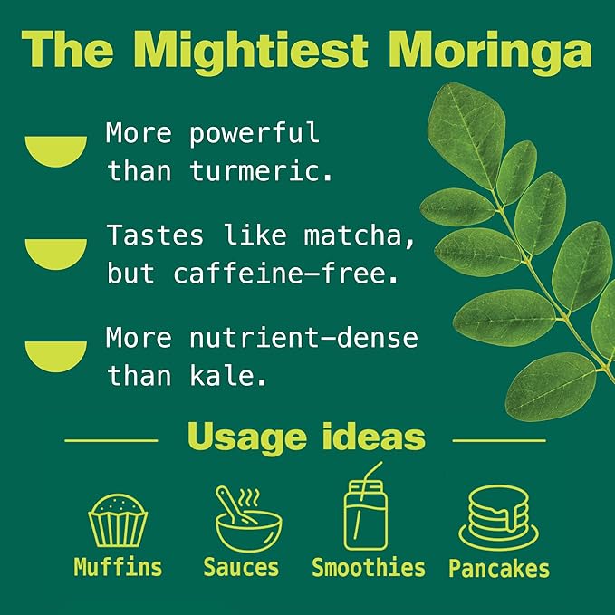 Kuli Kuli Moringa Vegetable Powder, 7.4 oz