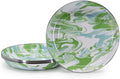 Golden Rabbit Enamelware Modern Monet Pasta Plates - Set of 4