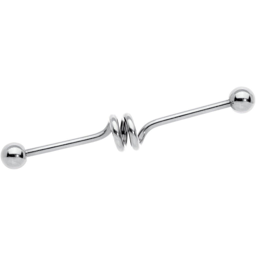14G Spiral Center Project Barbell 40mm