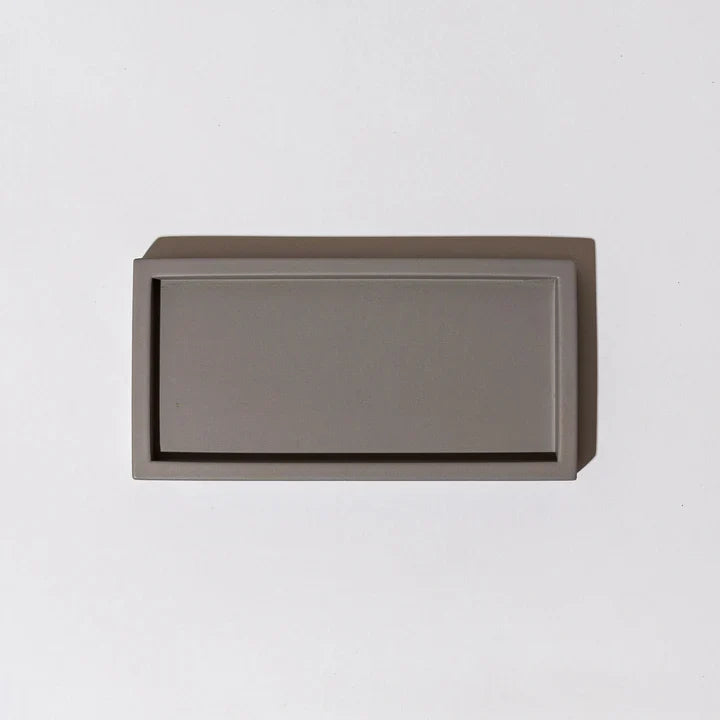 Shabbat Candle Holders Set with Concrete Tray – Pure Line Series