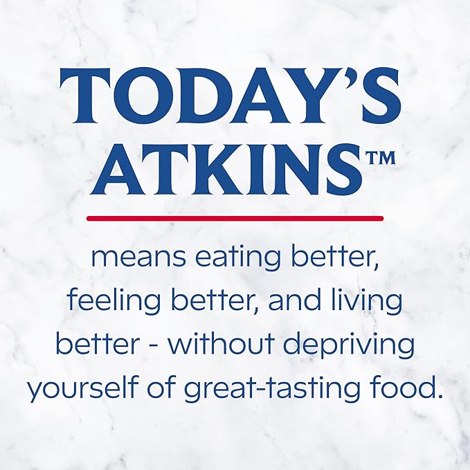 AtkinsCafé Caramel Iced Coffee Protein Shake, 15g Protein, Low Glycemic, 3g Net Carb, 1g Sugar, Keto Friendly (Pack of 2)