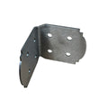 8x8 Decorative Design 90 Degree Pergola Bracket -  Steel Wood Post Support Angle Bracket