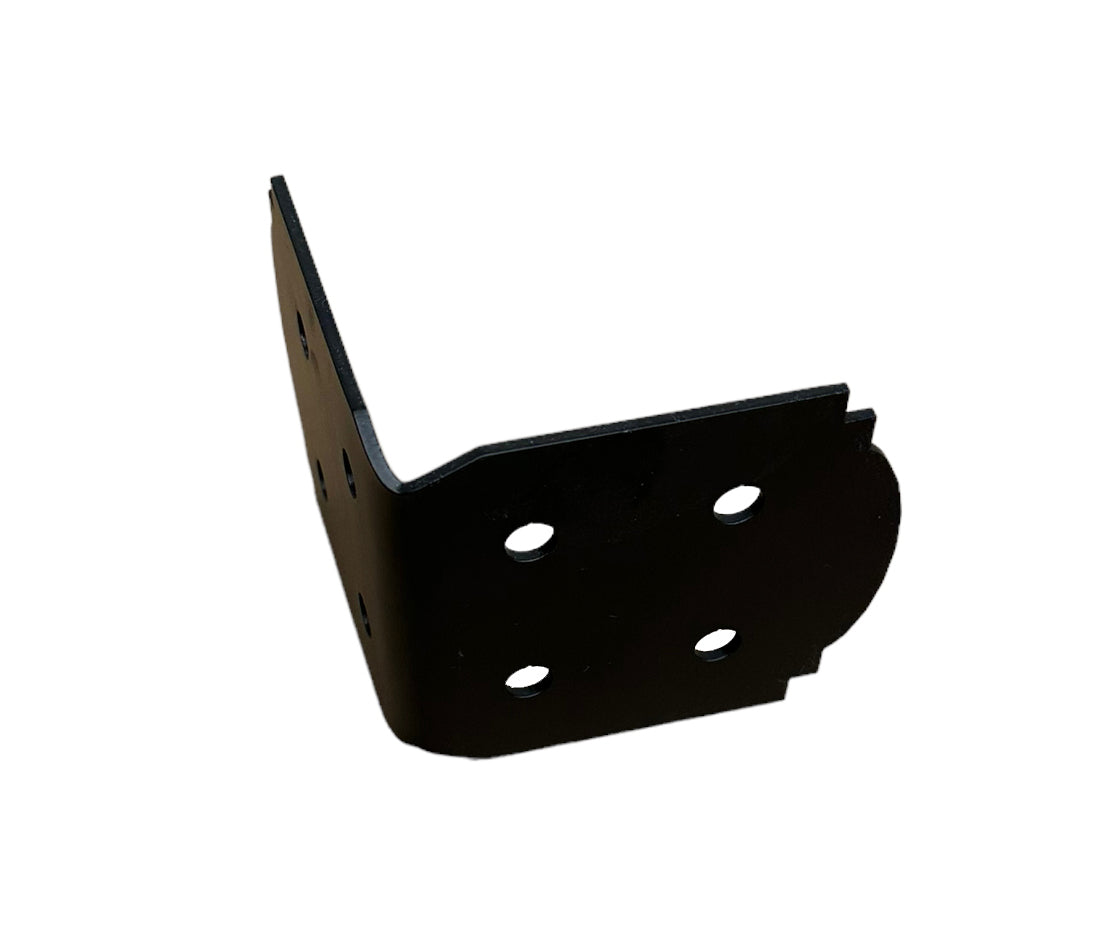 8x8 Decorative Design 90 Degree Pergola Bracket -  Steel Wood Post Support Angle Bracket
