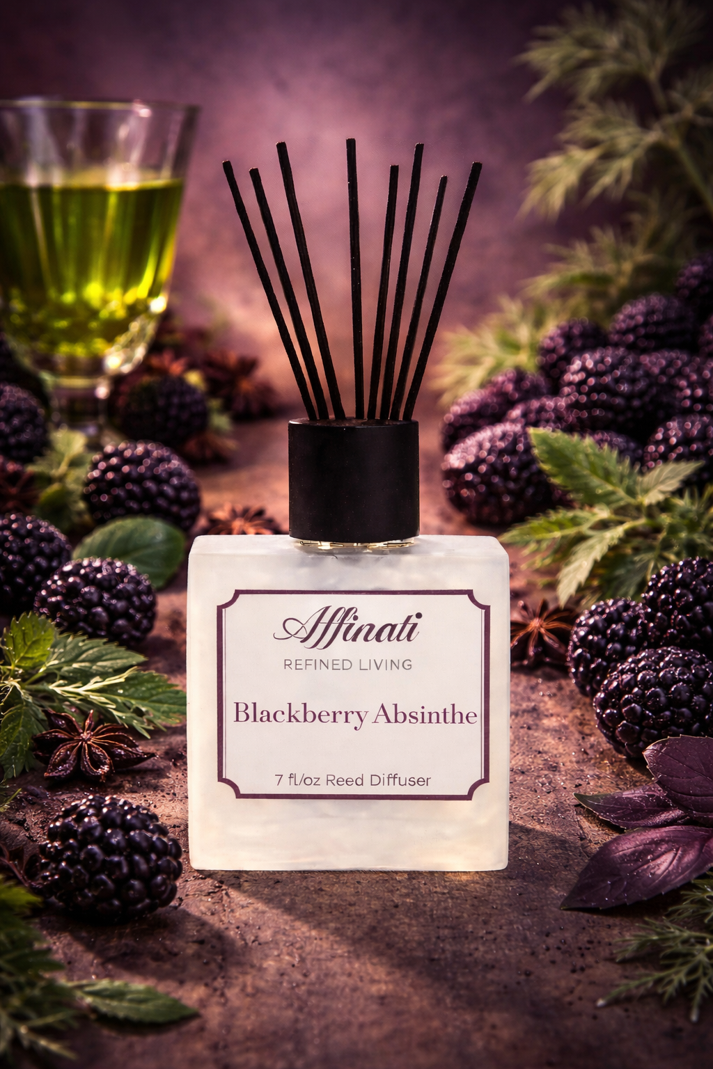 Blackberry Absinthe Reed Diffuser
