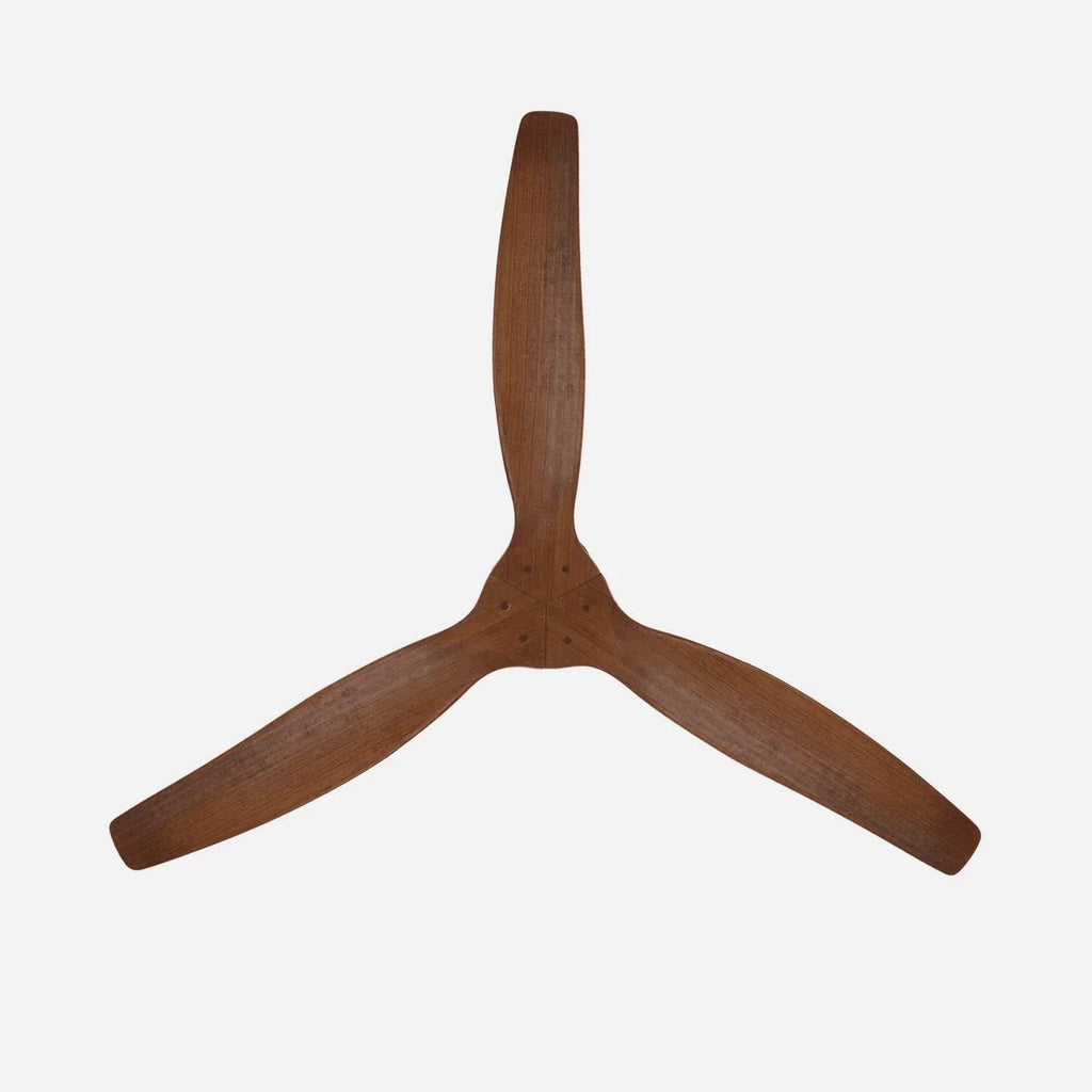 DecorBites™ 52" Wood Blades Ceiling Fan, Remote Control DC Motor, Reverse Function