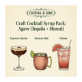 Craft Cocktail Syrup Pack: Agave (Tequila + Mezcal)