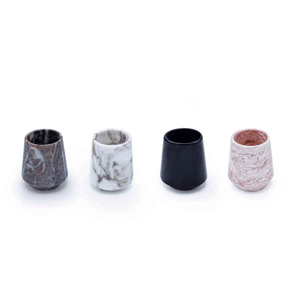 Marble Mezcal Shot Glasses Set