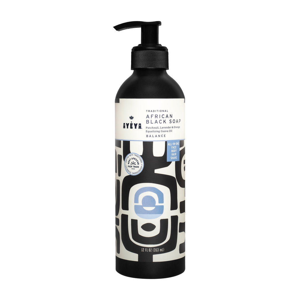 Traditional African Black Liquid Soap <br> Balance
